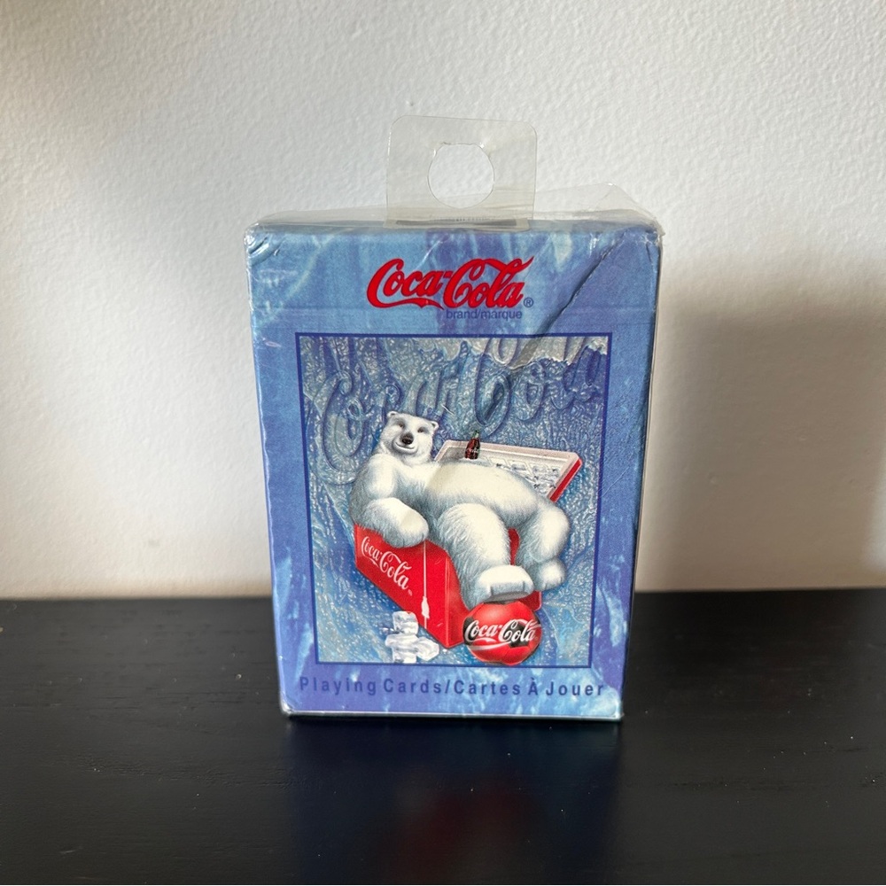 Coca-Cola SEALED Vintage 2002 Polar Bear Playing Cards